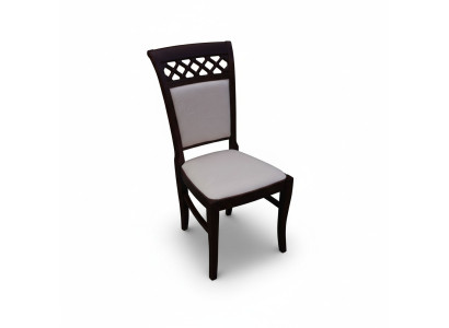 MASSIVHOLZ STUHL ESSZIMMERSTUHL DESIGNER LEDER STUHL STÜHLE ESSZIMMERSTÜHLE K52
