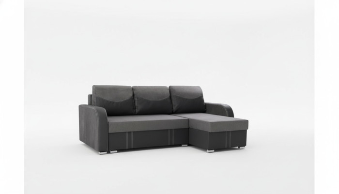 Designer Sofa Ecksofa Stoffsofa System Sofa Textil Samt Eckcouch Couch Neu