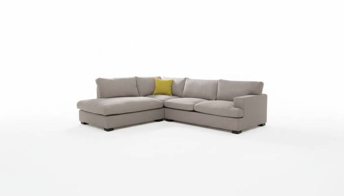 Designer Sofa Ecksofa Stoffsofa System Sofa Textil Samt Eckcouch Couch NEU