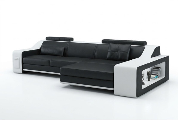 Exklusiver Wohnkomfort Verleihen Sie Ihrem Zuhause mit unserem Luxus-L-Sofa
