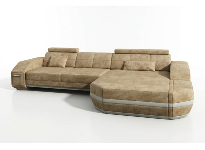 Ecksofa Sofa Couch Polster Design Wohnlandschaft Design Eckgarnitur