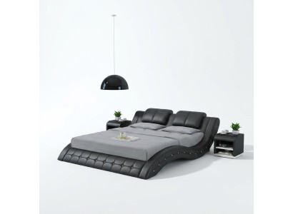 Luxus Leder Bett Design Polster Betten Doppel Ehe140/160/180 LB8824