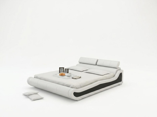 Luxus Leder Bett Design Polster Betten Doppel Modernes Ehe 140/160/180 cm