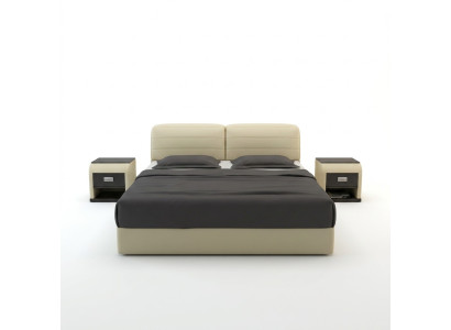 Leder Bett Design Polster Betten Luxus Doppel Modernes Ehe 140/160/180 LB8827