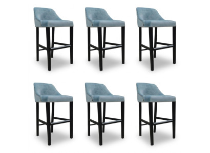 6x Design Komplett Stuhl Set Barhocker Hocker Garnitur Set Stühle