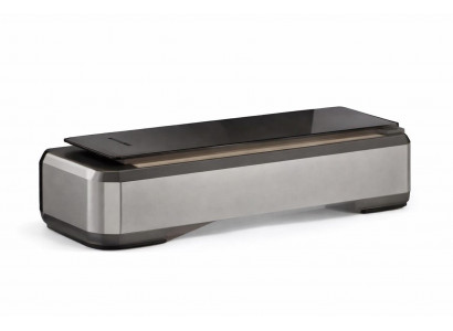 Chefschreibtisch Imperium Nero Deluxe mit Goldakzenten Pro Line
