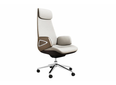 Ergonomischer Bürostuhl mit verstellbarer Rückenlehne und Armlehnen