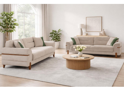 Elegantes 3-Sitzer Sofa für eine moderne und entspannte Atmosphäre