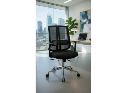 Flexibler Bürostuhl für Büro und Homeoffice höhenverstellbar