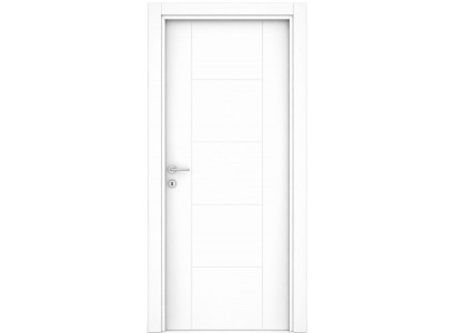 Moderne weiße Innentür Designer-Tür mit matter Oberfläche Premium-Türen