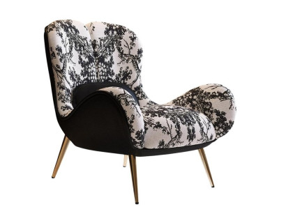 Luxuriöser Sessel Wohnzimmermöbel Elegante Design Polstermöbel