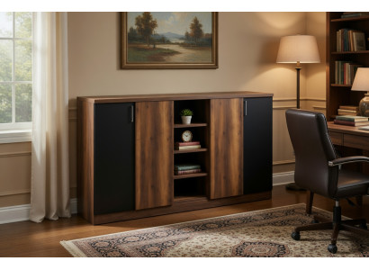 Design Konsole mit offenen Fächern und Stauraum