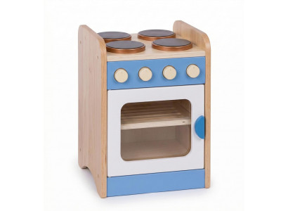 Spielzeugherd für Kinder mit buntem Design und funktionalen Knöpfen