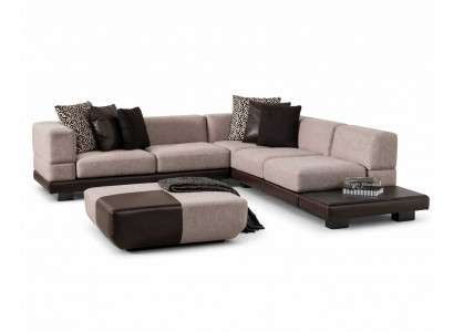 Wohnzimmer Ecksofa L-form Komfortabler Moderner Polstermöbel Designer Sofa