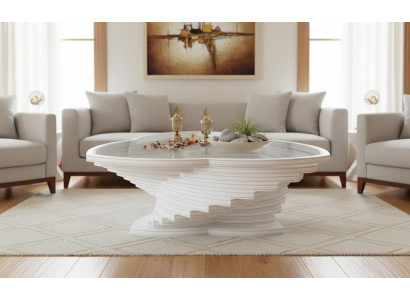 Couchtisch Weiß Bequem Praktisch Holz Wohnzimmer Komfort Praktisch Neu