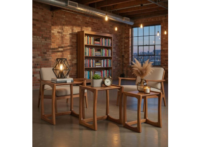 Couchtische Wohnzimmer Beistelltisch Praktisch Holz Braun Komfort Neu