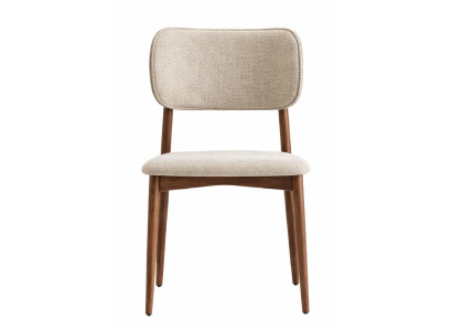 Esstischstuhl Moderner Stil Weiche Polsterung Beige Elegantes Design