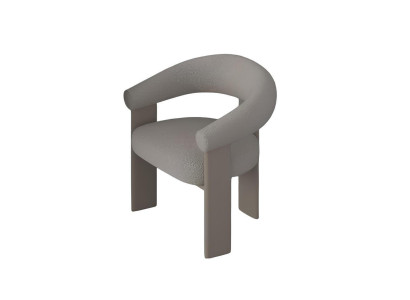 Esstischstuhl Moderner Stil Weiche Polsterung Beige Elegantes Design