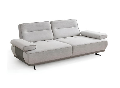 Sofa Weiß Farbe Moderner Stil Holzrahmen Verstellbare Armlehne Neu