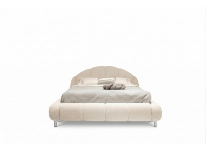 Bett Beige Moderner Stil Bequem Praktisch Stilvoll Elegant Luftig