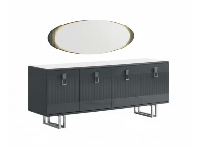 Modernes Sideboard mit Spiegel – stilvoll & funktional elegant