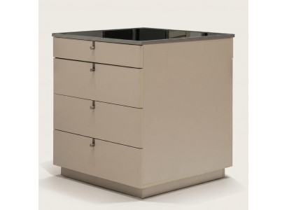 Kommode Beige Moderner Stil Gemütlich Bequem Kompakt Funktional Solide