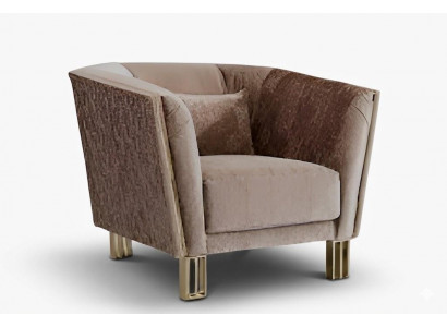 Design Sessel Japandi Stil Holz Braun Modern Edel.