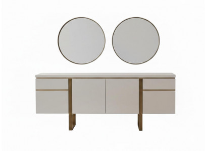 Elegantes Sideboard mit Spiegel – modern und stilvoll gestaltet
