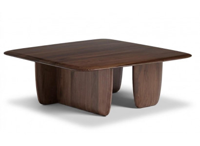 Design Couchtisch Japandi Stil Holz Braun Modern.