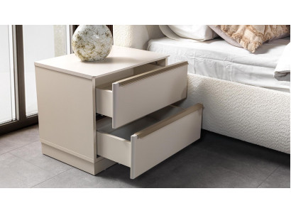 Nachttische Stil modern Farbe weiß neu praktisch Schlafzimmer komfortabel