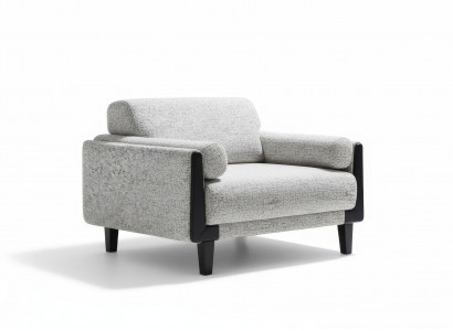 Einzelsofa Modern Grau Luxus Elegant Design Couch Komfortabel Neu