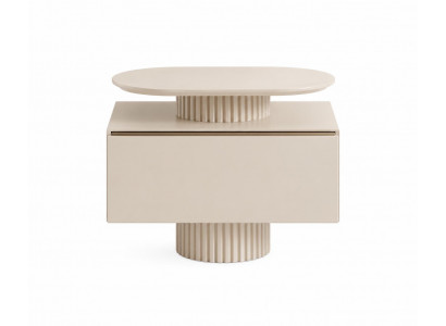 Nachttisch bequem schön geräumig beige moderner Stil neu