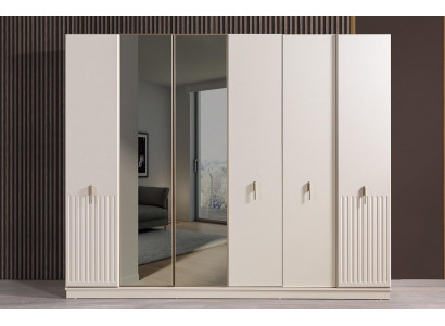 Kleiderschrank Stil modern Farbe weiß neu praktisch Schlafzimmer geräumig