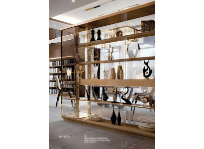Wohnzimmer Wand Regal Design Schrank Regale Bücherschrank Wohnwand Möbel Büro