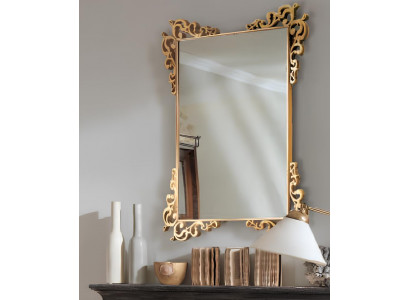Luxus Spiegel Gold Modern Design Weiß Spiegel Möbel  Bizzotto Neu Spiegel