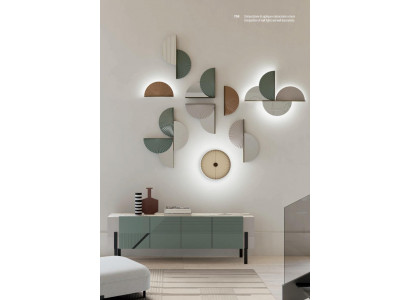 Glas Wandlampe Wandleuchte Luster Modern Stil Wand Lampen Kronleuchter Design