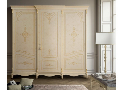 Schrank Kleiderschrank Barock Stil Möbel Klassische Schlafzimmer Schränke Holz