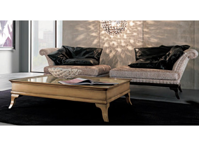 Luxus Stuhl Design Möbel Stühle Art déco Design Sessel Textil Wohnzimmer Lounge