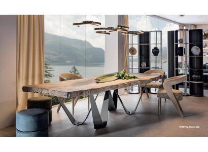Esstisch Natur Holz Möbel Einrichtung Tische Massivholz Tisch Luxus Italienische