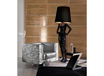 Wohnzimmer Stehlampe Leuchte Steh Leuchten xxl Design Lampe Figur Skulptur Neu