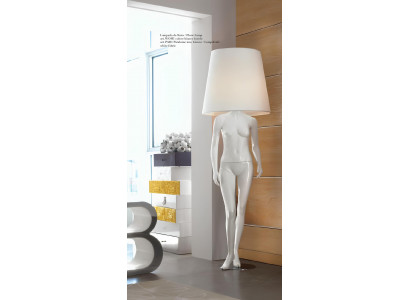 Wohnzimmer Stehlampe Leuchte Steh Leuchten XXL Design Lampe Figur Skulptur Neu