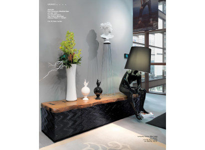 Wohnzimmer Stehlampe Leuchte Steh Leuchten xxl Design Lampe Figur Skulptur Neu