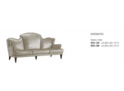 Design Dreisitzer-Sofa gepolstertes Sofa Art Deco 3-Sitzer Sofas Zimmermöbel