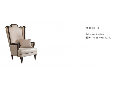 Design Sessel Ohrensessel Italienische Möbel Polster Sofa 1-Sitzer mit Textil