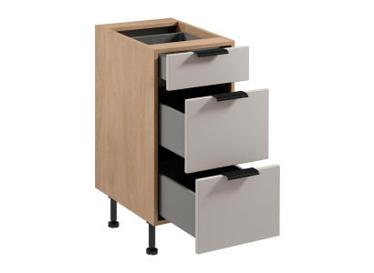 Küchenschrank Schubladenschrank Unterschrank Schrank  3 Schubladen Küche