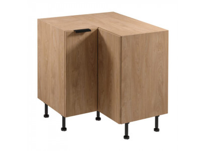 Eckunterschrank Kücheneckschrank Eckschrank mit Ablage Küchenschrank