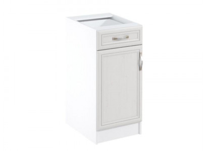 Standunterschrank Basis-Unterschrank Küchenschrank mit Schublade Weiß