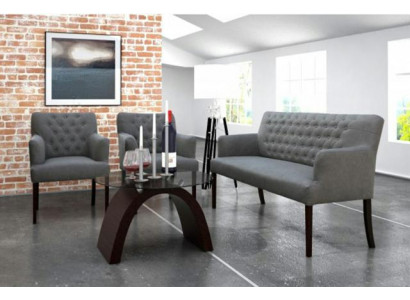 Chesterfield Sofagarnitur Sitzbank Bank Sofa Couch Neu  2+1+1 Polster Set Neu