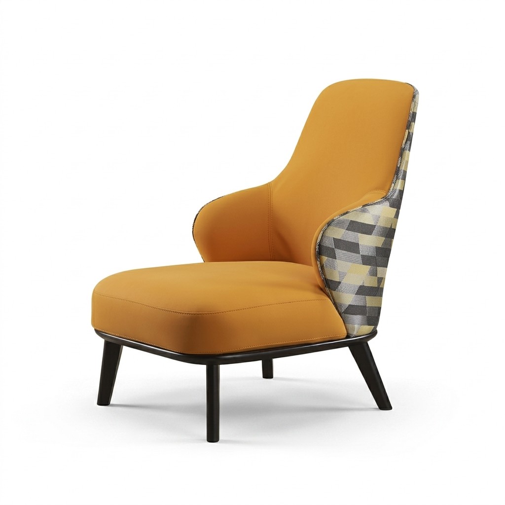 Moderner Sessel Polstersessel Ohren Sofa Couch Designer Club Stuhl Lehn